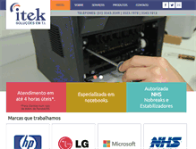 Tablet Screenshot of itekinformatica.com.br